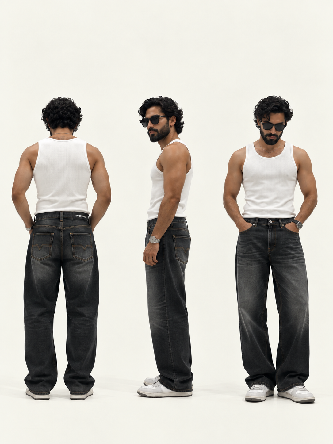 Bugensha Black jeans